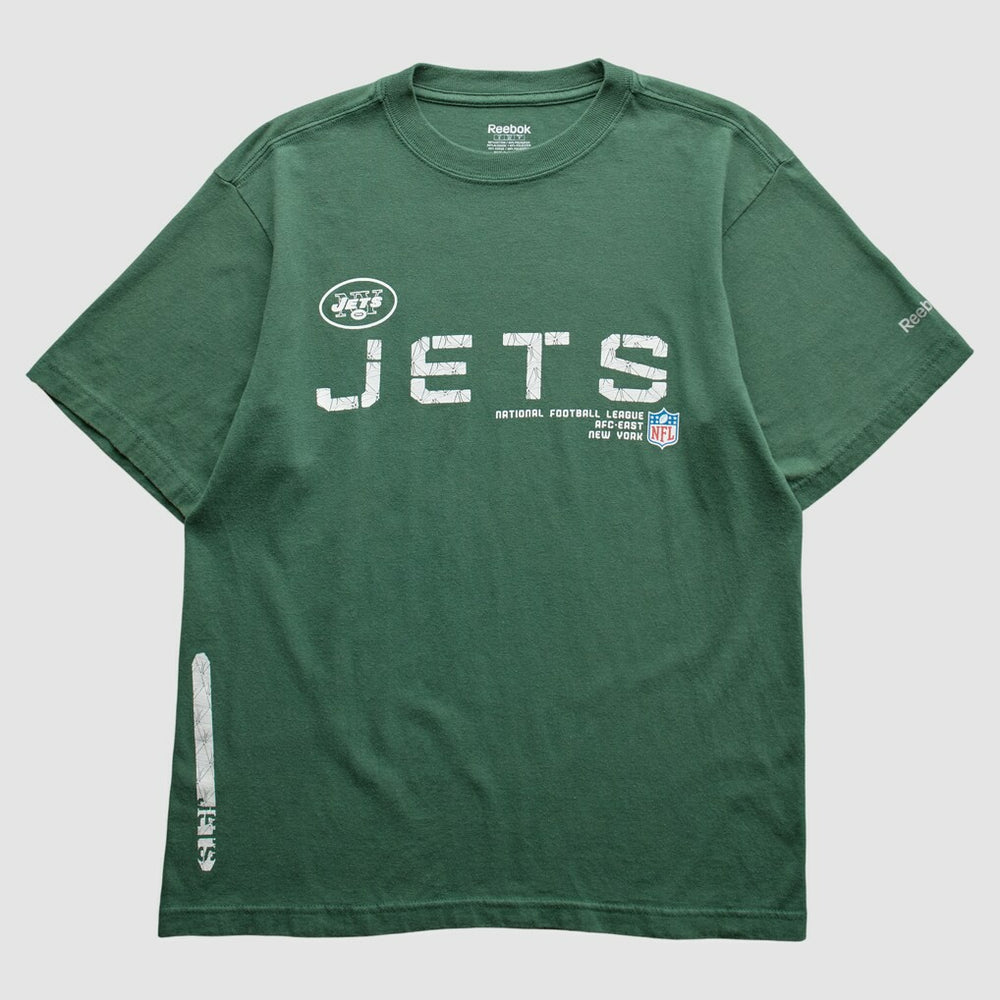 New York Jets Reebok 2000s T-Shirt - Green Vintage discount