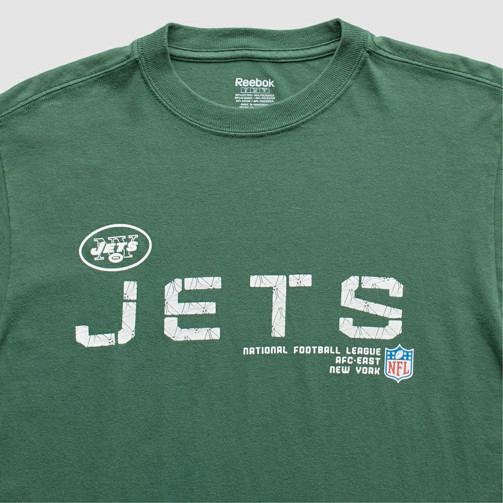 New York Jets Reebok 2000s T-Shirt - Green Vintage discount