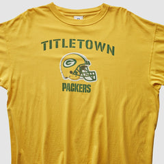 Green Bay Packers NFL 2000s T-Shirt - Yellow Vintage cheap