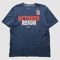St. Louis Cardinals 2013 T-Shirt Navy Vintage