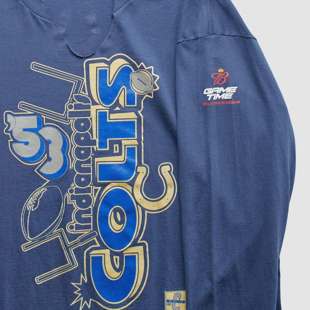 Indianapolis Colts NFL 2000s T-Shirt - Blue Vintage discount