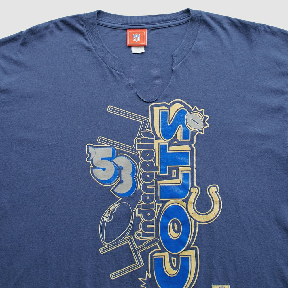 Indianapolis Colts NFL 2000s T-Shirt - Blue Vintage discount