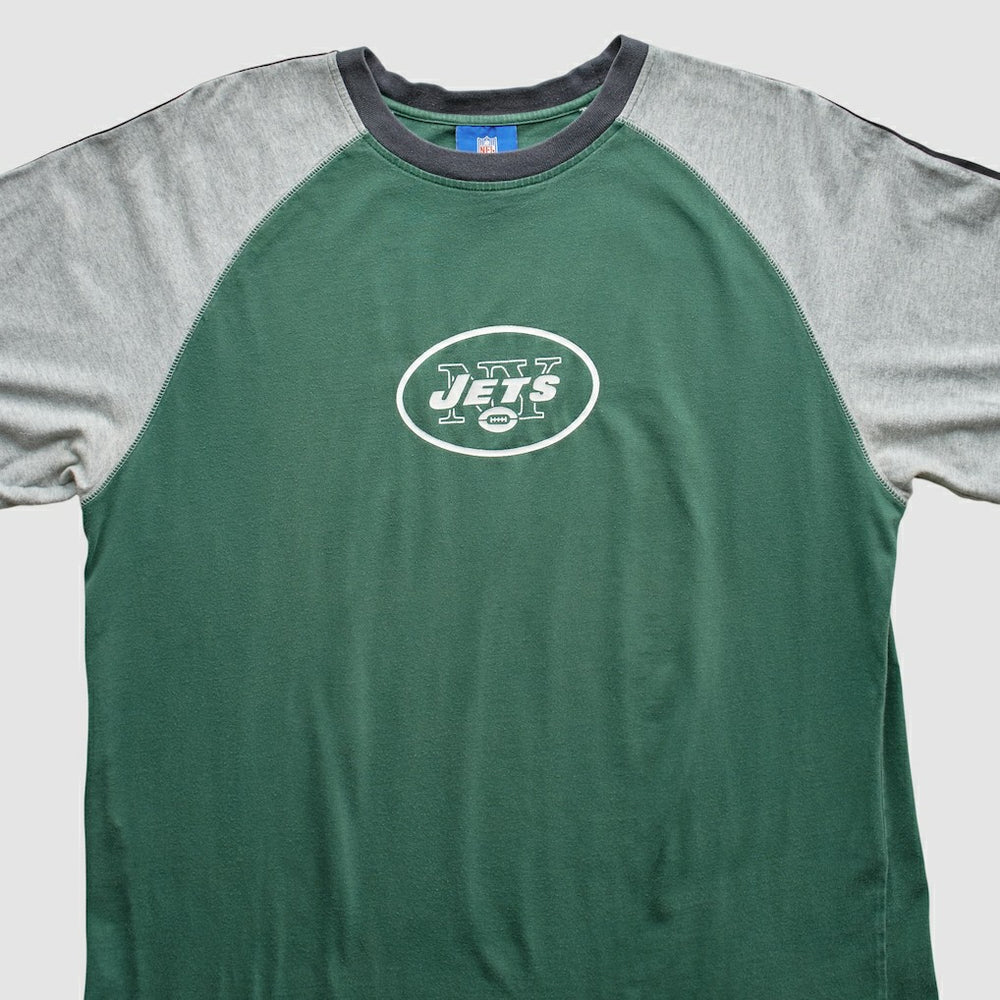 New York Jets Reebok 2000s T-Shirt - Green Vintage for sale