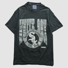 Chicago White Sox Trench 1990 T-Shirt Black Vintage