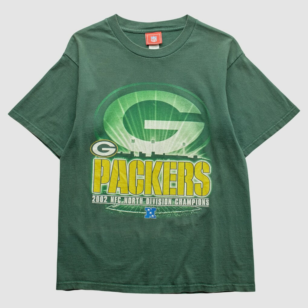 Green Bay Packers NFL 2000s T-Shirt - Green Vintage online