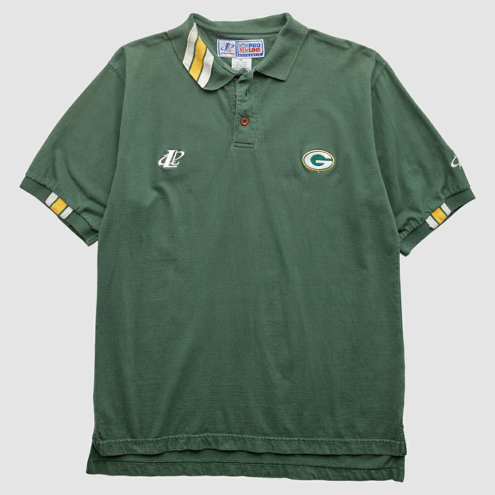 Green Bay Packers Logo Athletic 90s T-Shirt - Green Vintage outlet