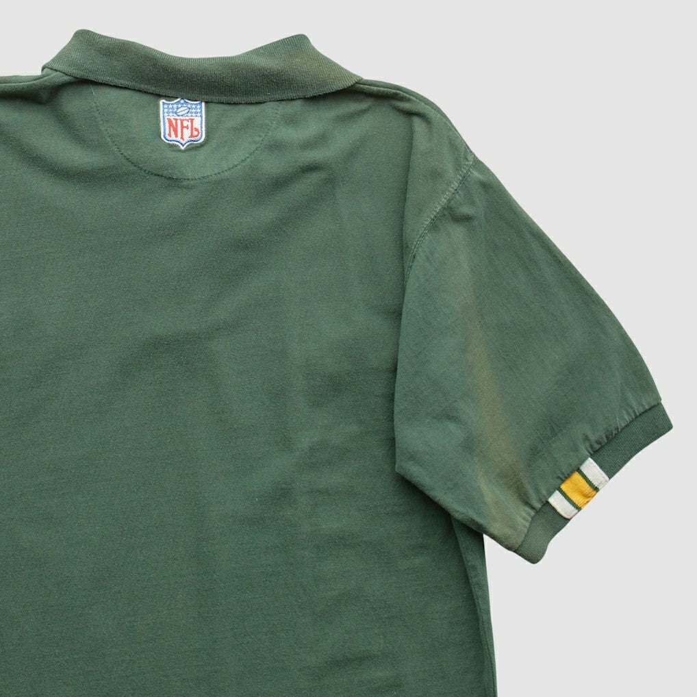 Green Bay Packers Logo Athletic 90s T-Shirt - Green Vintage outlet