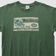 New York Jets NFL 2000s T-Shirt - Green Vintage for sale