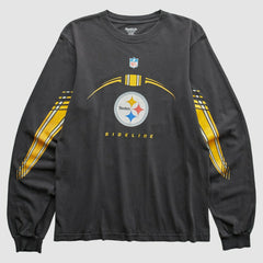 Pittsburgh Steelers Reebok 2000s T-Shirt - Black Vintage cheap