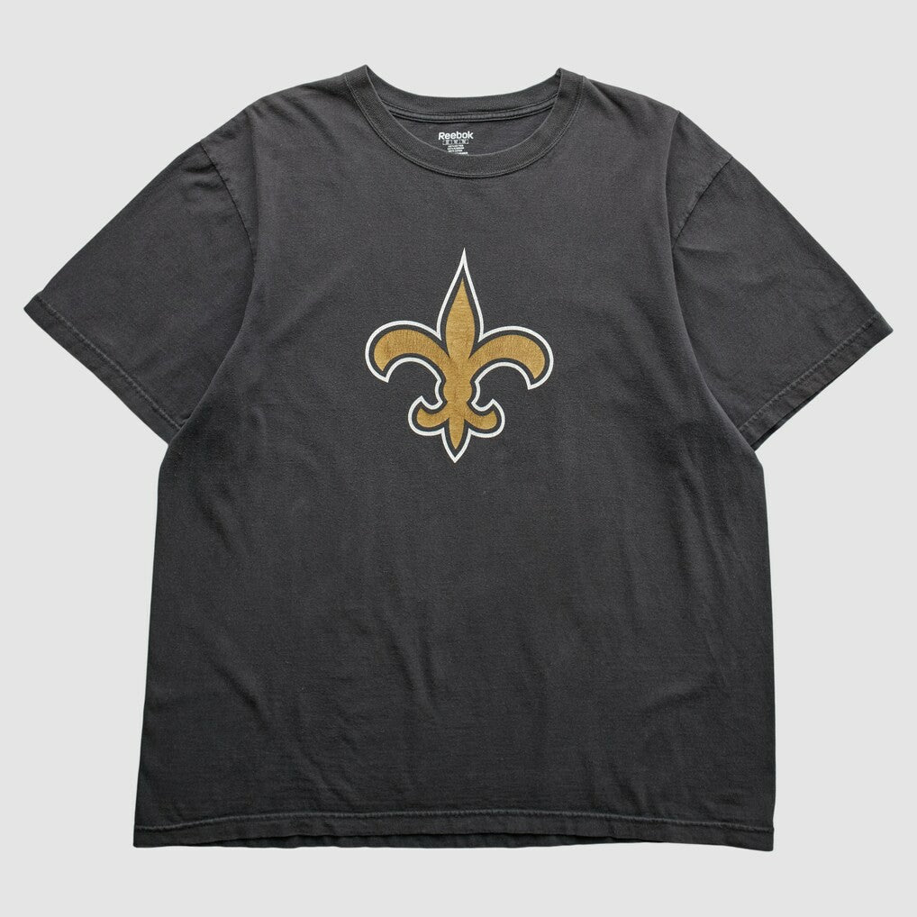 New Orleans Saints Reebok 2000s T-Shirt - Black Vintage cheap