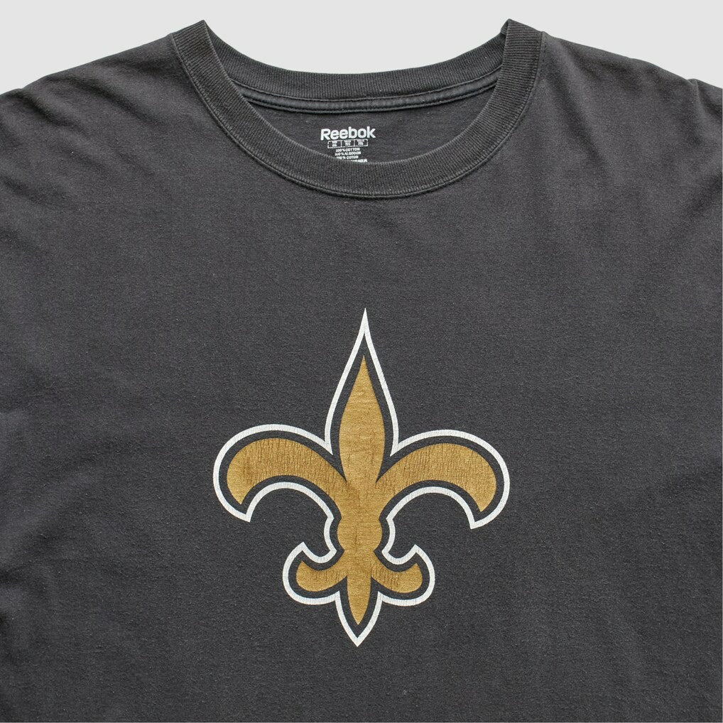 New Orleans Saints Reebok 2000s T-Shirt - Black Vintage cheap