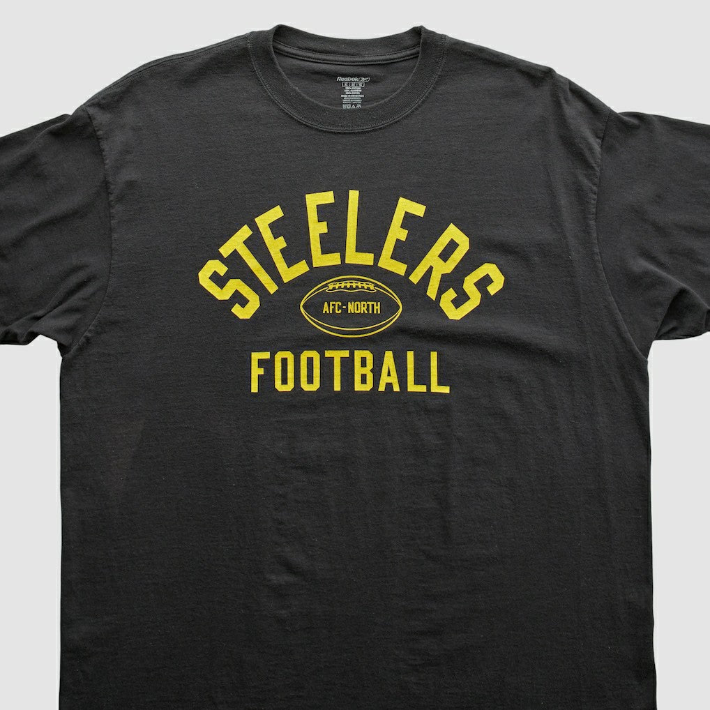 Pittsburgh Steelers Reebok 2000s T-Shirt - Black Vintage outlet