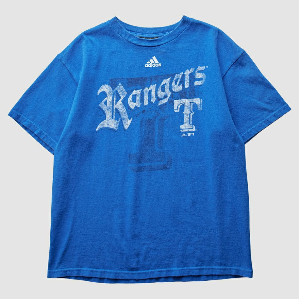 Texas Rangers Adidas 2000s T-Shirt Blue Vintage