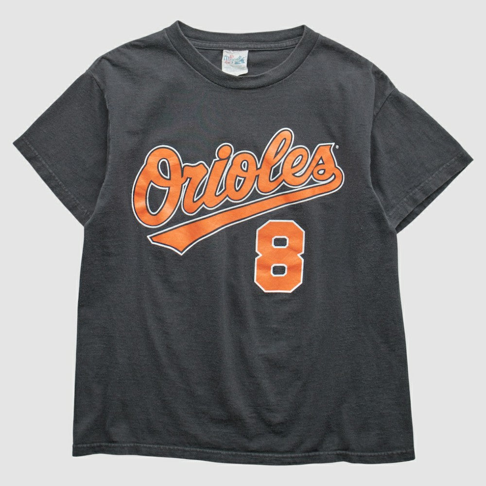 Baltimore Orioles Majestic 2000s T-Shirt Gray Vintage