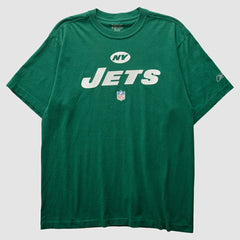 New York Jets Reebok 2000s T-Shirt - Green Vintage cheap
