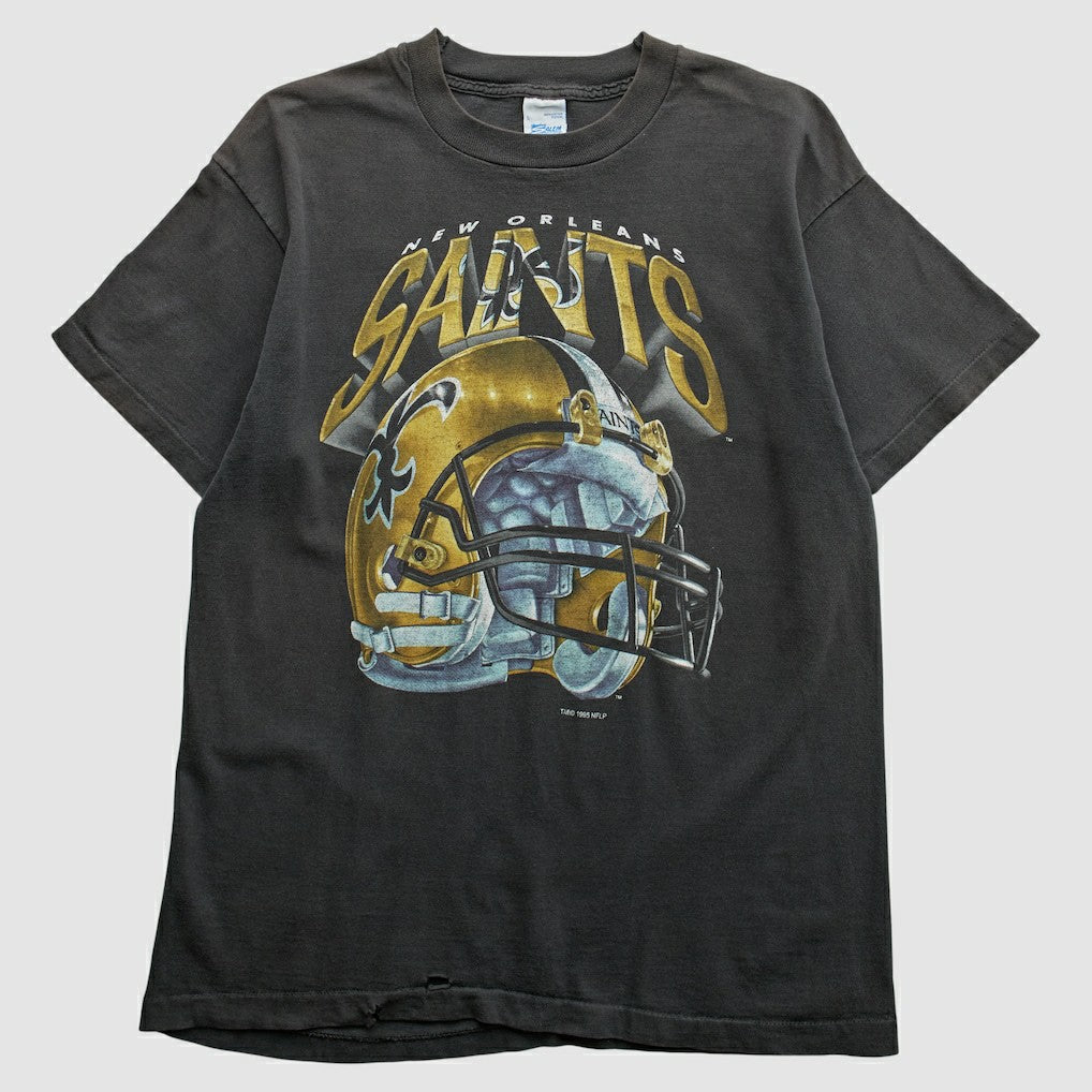 New Orleans Saints Salem 1995 T-Shirt - Black Vintage discount