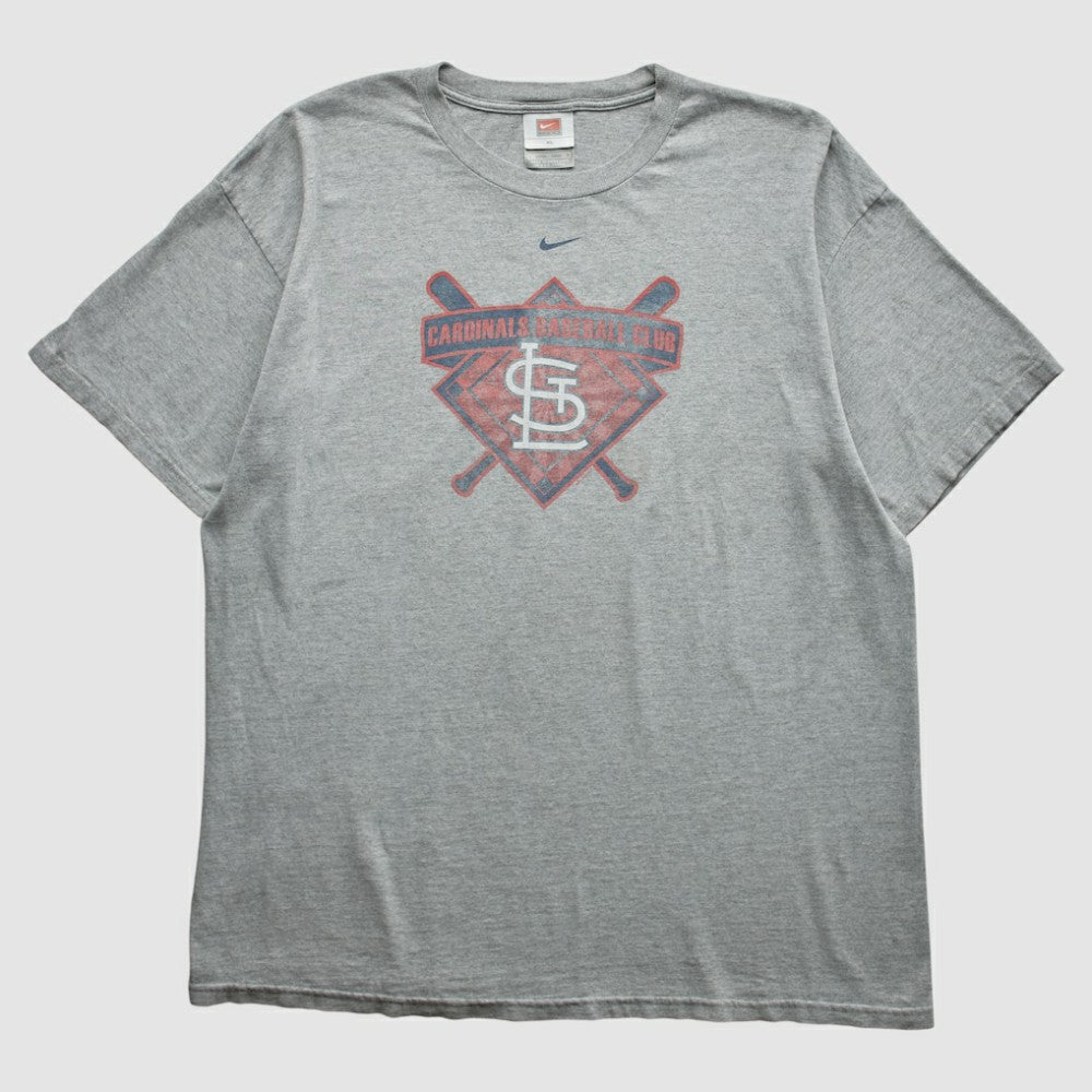 St. Louis Cardinals 2000s T-Shirt Gray Vintage