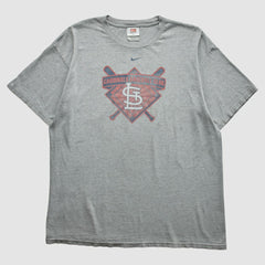 St. Louis Cardinals 2000s T-Shirt Gray Vintage