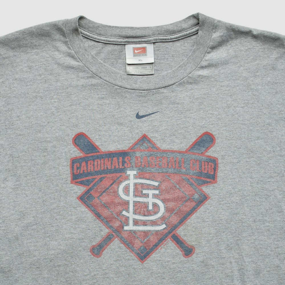 St. Louis Cardinals 2000s T-Shirt Gray Vintage