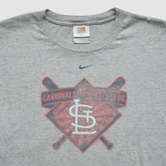 St. Louis Cardinals 2000s T-Shirt Gray Vintage