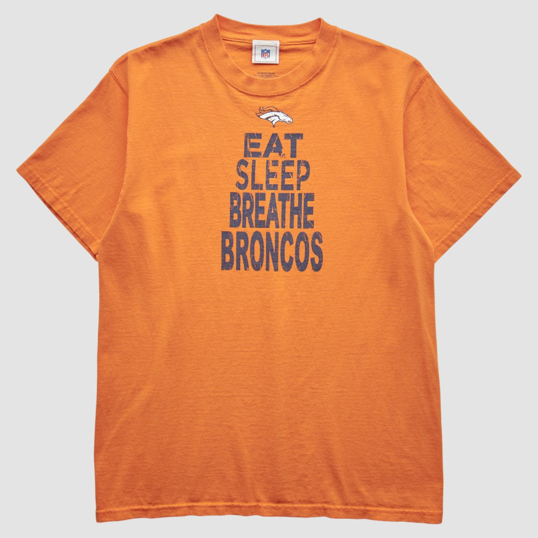 Denver Broncos NFL 2000s T-Shirt - Orange Vintage on sale