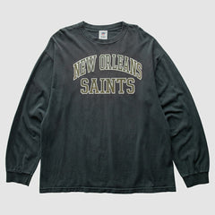 New Orleans Saints 2000s T-Shirt - Black Vintage cheap