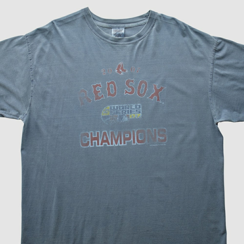 Boston Red Sox 2007 T-Shirt Gray Vintage