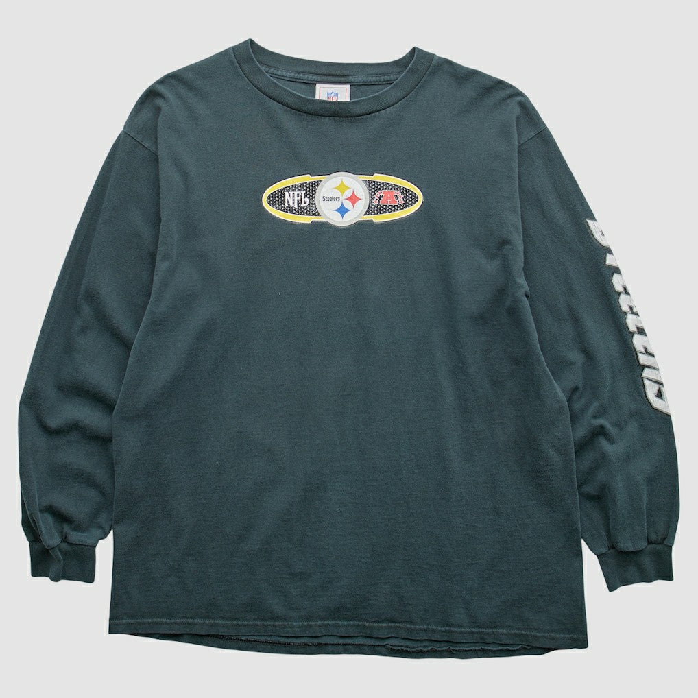 Pittsburgh Steelers NFL 2000s T-Shirt - Blue Vintage cheap