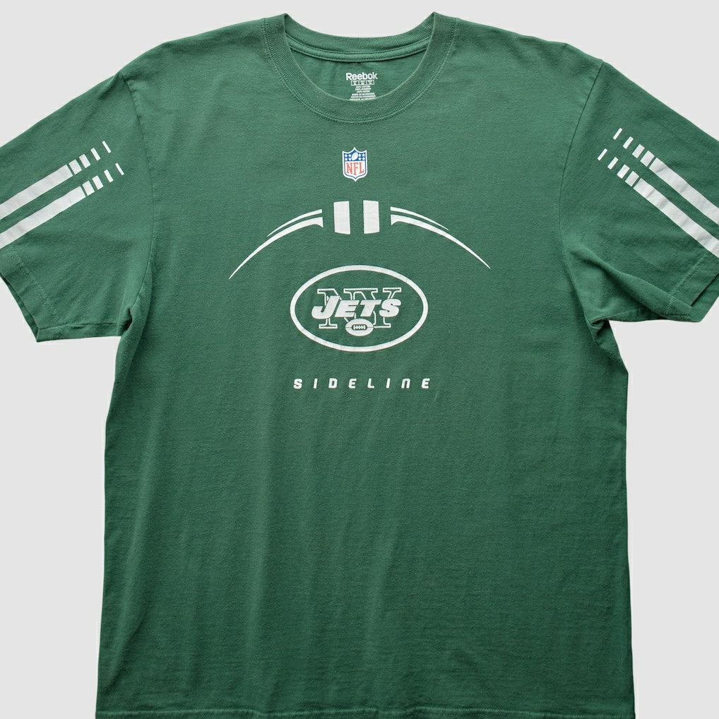 New York Jets Reebok 2000s T-Shirt - Green Vintage online