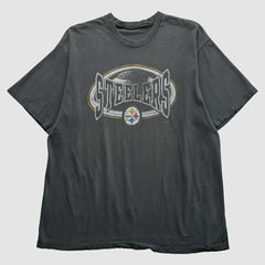 Pittsburgh Steelers 90s T-Shirt - Gray Vintage outlet