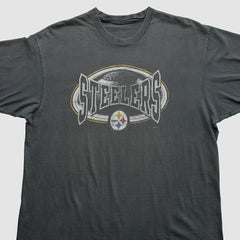 Pittsburgh Steelers 90s T-Shirt - Gray Vintage outlet
