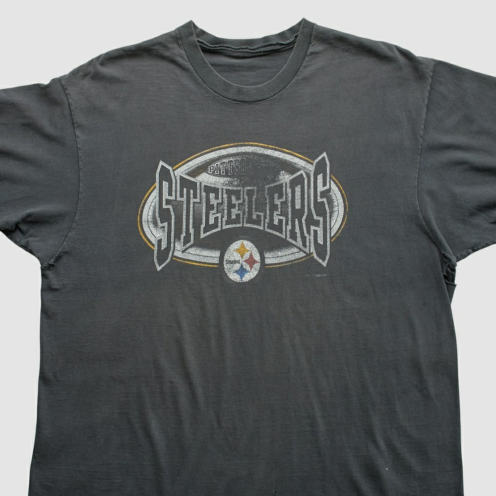 Pittsburgh Steelers 90s T-Shirt - Gray Vintage outlet