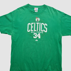Boston Celtics Majestic 2000s T-Shirt - Green Vintage shop