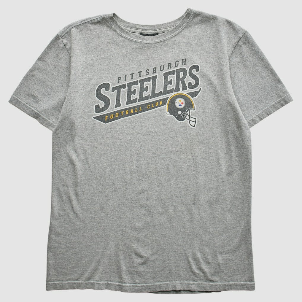 Pittsburgh Steelers Reebok 2000s T-Shirt - Gray Vintage outlet