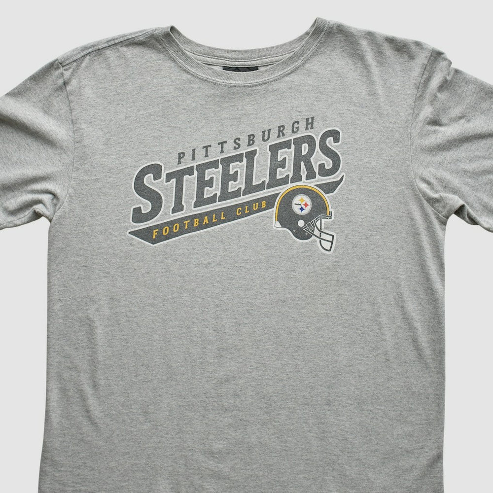Pittsburgh Steelers Reebok 2000s T-Shirt - Gray Vintage outlet
