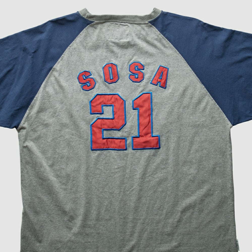 Chicago Cubs Mirage 2000s T-Shirt Gray Vintage