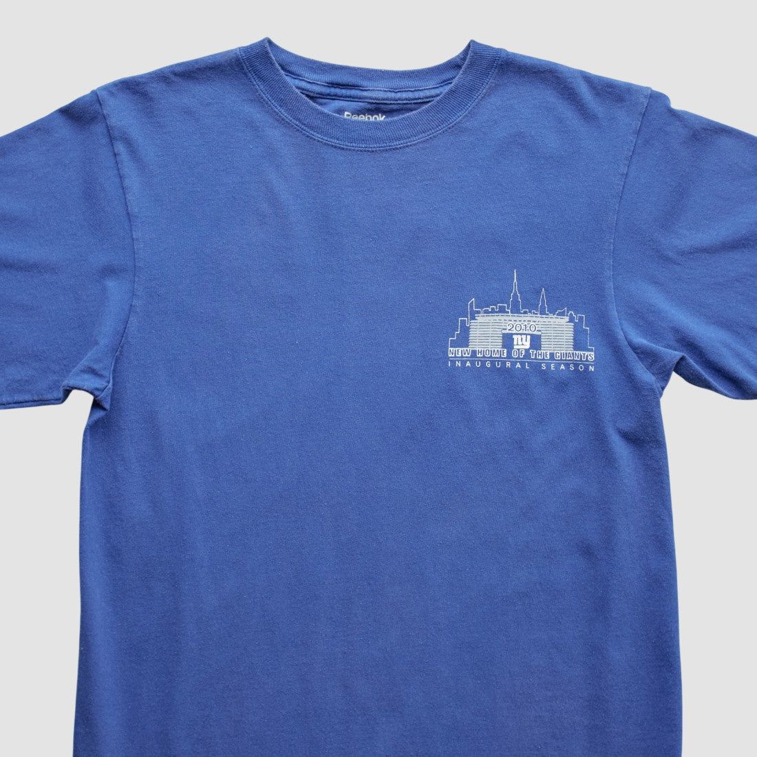 New York Giants 2010 T-Shirt - Blue Vintage for sale