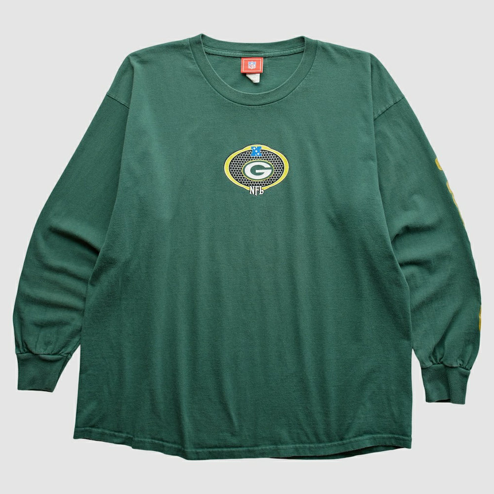 Green Bay Packers NFL 2000s T-Shirt - Green Vintage for sale