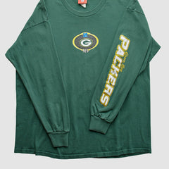 Green Bay Packers NFL 2000s T-Shirt - Green Vintage for sale
