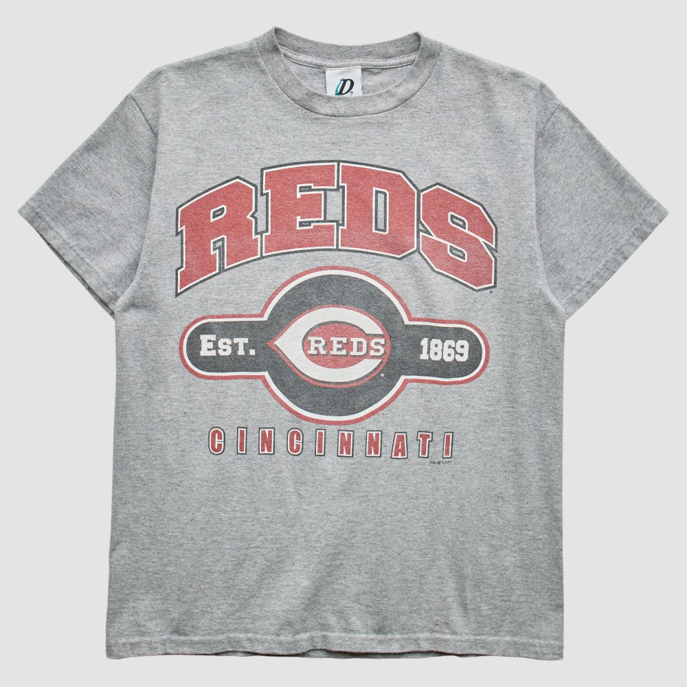 Cincinnati Reds Dynasty 2003 T-Shirt Gray Vintage