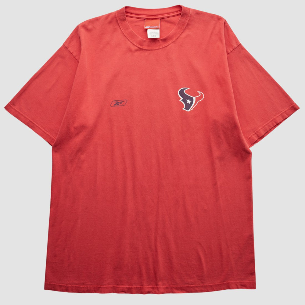 Houston Texans Reebok 2000s T-Shirt - Red Vintage online