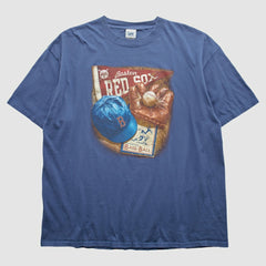Boston Red Sox Lee Apparel 2000s T-Shirt Blue Vintage