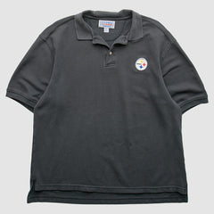 Pittsburgh Steelers Starter 90s Polo - Black Vintage cheap