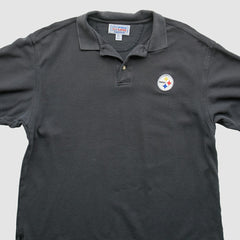 Pittsburgh Steelers Starter 90s Polo - Black Vintage cheap