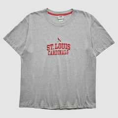 St. Louis Cardinals Lee Apparel 2000s T-Shirt Gray Vintage