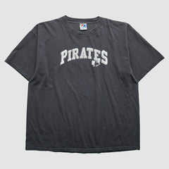 Pittsburgh Pirates Majestic 2000s T-Shirt Gray Vintage