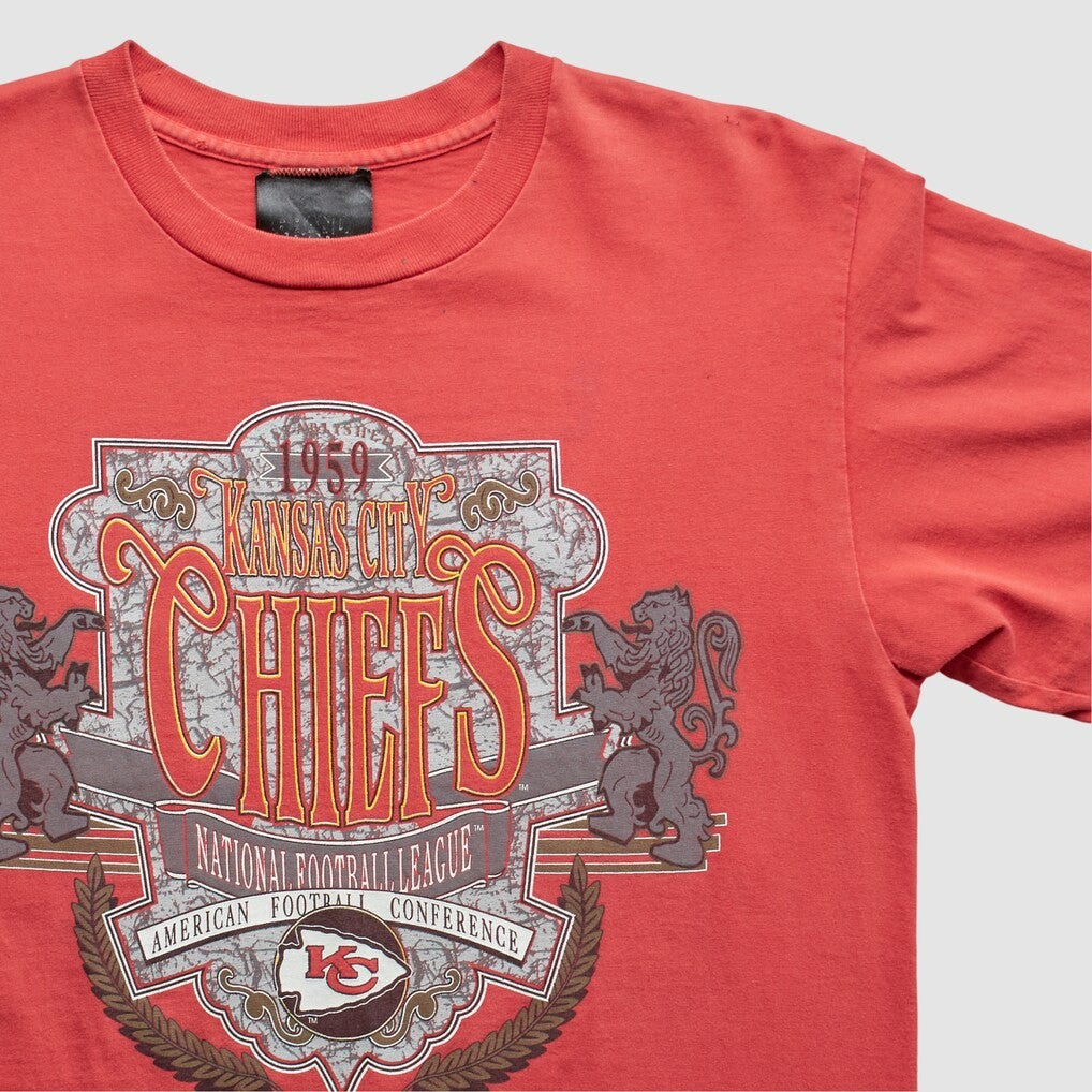 Kansas City Chiefs Grand Sport 1994 T-Shirt - Red Vintage on sale