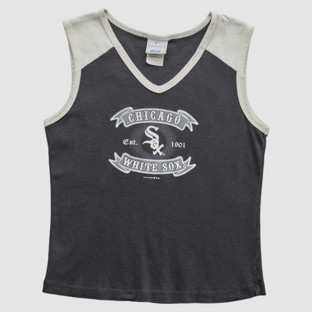 Chicago White Sox 2007 Tank Black Vintage