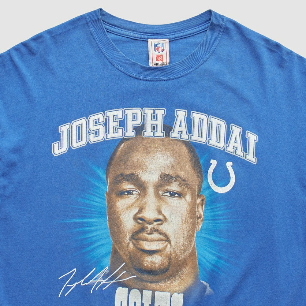 Indianapolis Colts NFL 2009 T-Shirt - Blue Vintage sale