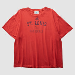 St. Louis Cardinals Adidas 2004 T-Shirt Red Vintage